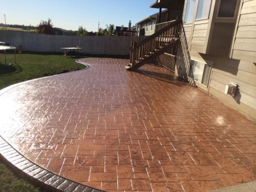 stamped-concrete